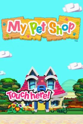 My Pet Shop (USA) (En,Fr,De,Es,It) screen shot title